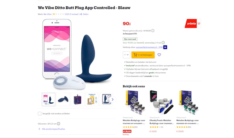 wevibe buttplug