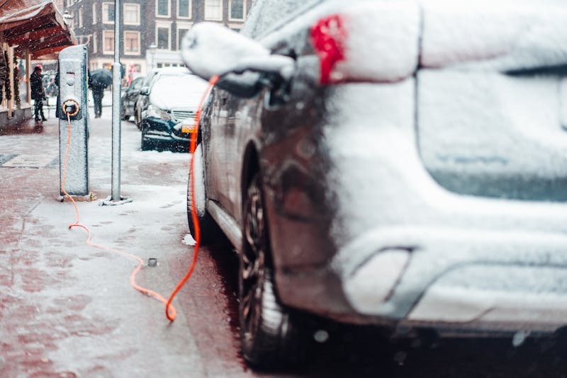 elektrische auto winter