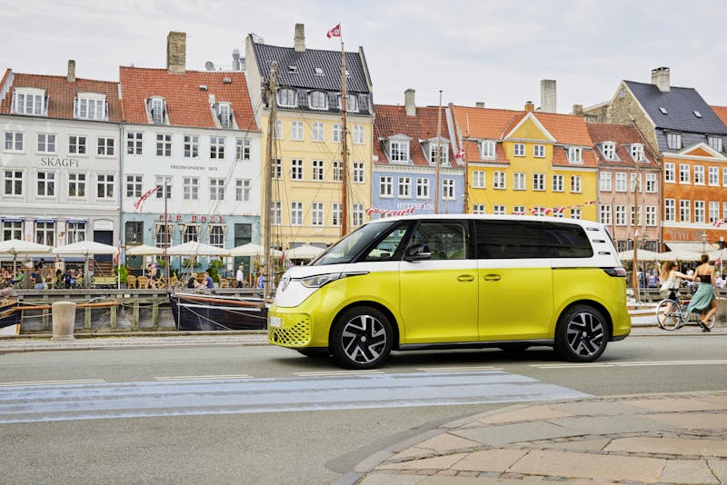 elektrisch personenbusje van Volkswagen