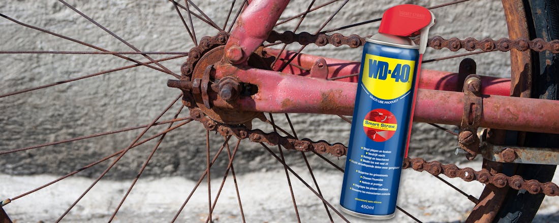 Wondermiddel: ook hier kun je WD-40 voor gebruiken!