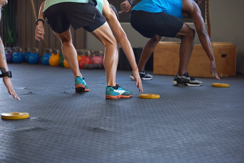 Interval training in de sportschool