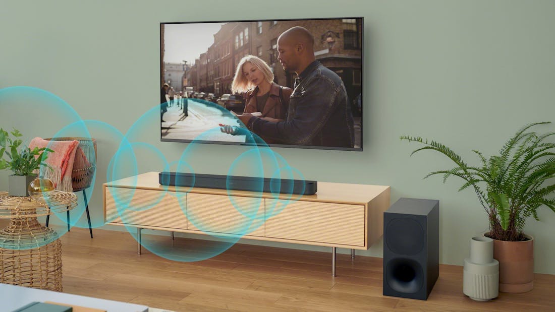 Dit is de ideale positie van je soundbar