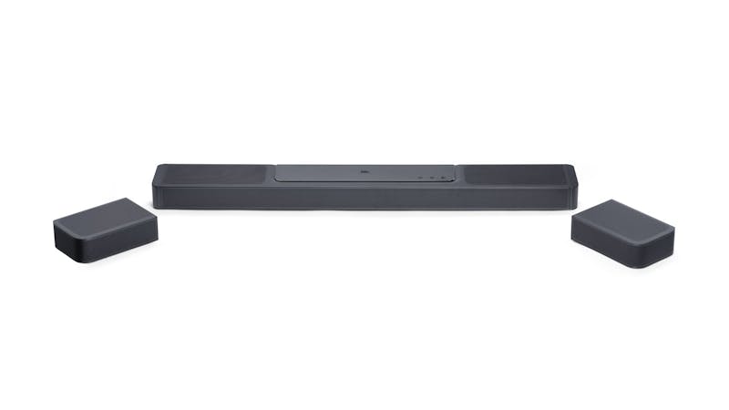 Soundbar met surroundspeakers