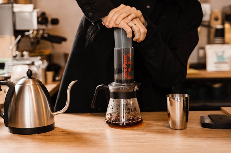 Koffie zetten met de Aero Press methode