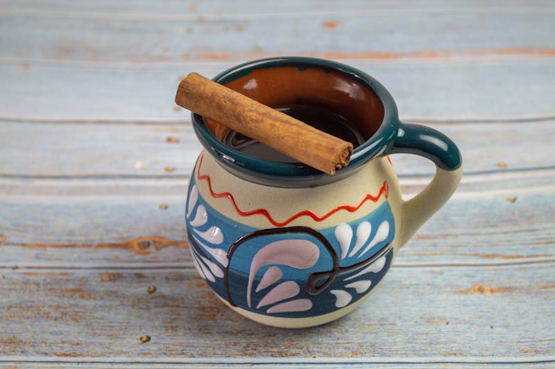 Mexicaanse koffie in traditionele kop