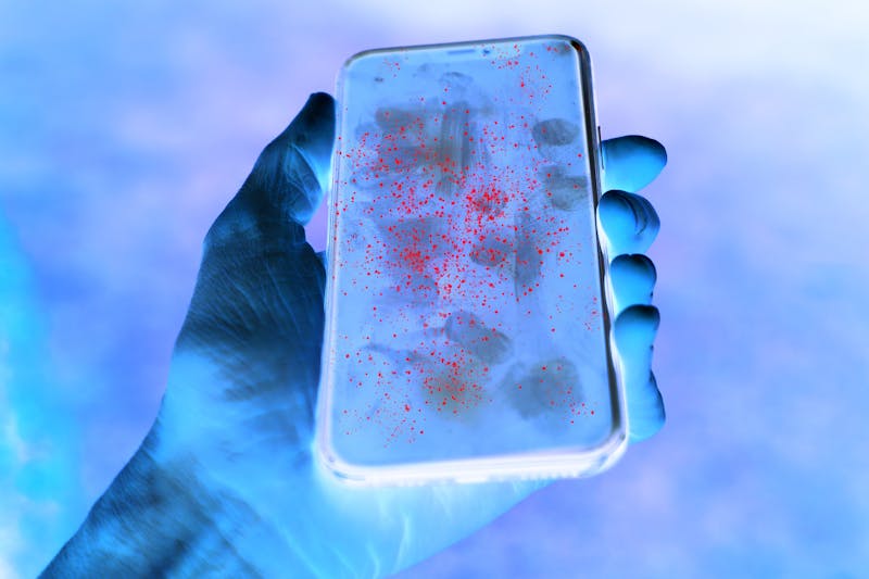 Bacteriën op je smartphone