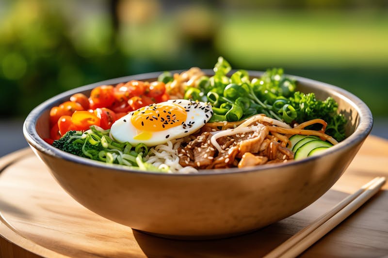 Koreaanse bibimbap