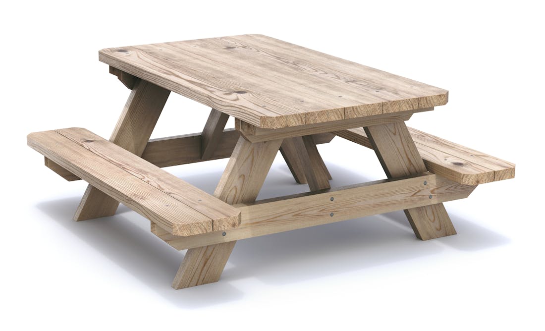 Maak zelf een houten picknicktafel: aanwinst voor je tuin