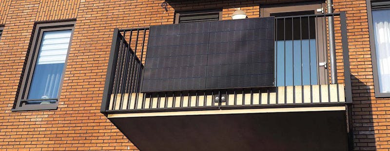 Verticale zonnepanelen