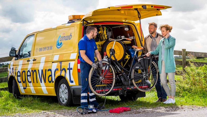 Pechhulp voor je fiets onderweg