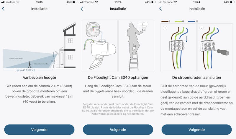 Montage-instructies voor beveiligingscamera van Eufy