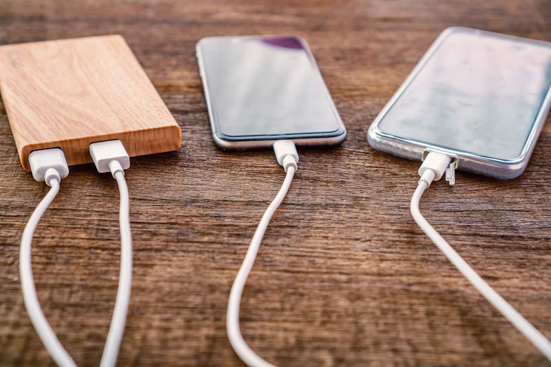 Powerbank met meer apparaten