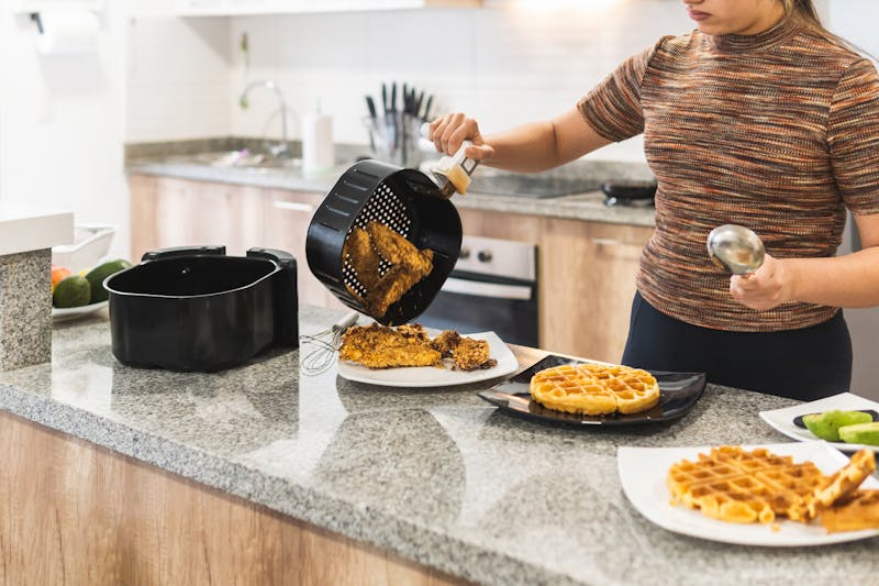 Airfryer met los te maken mandje