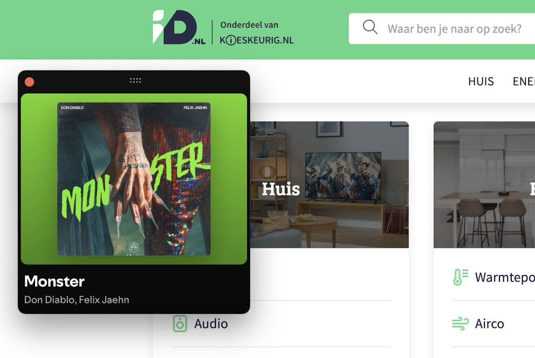 Dit is de Spotify Miniplayer en zo gebruik je 'm