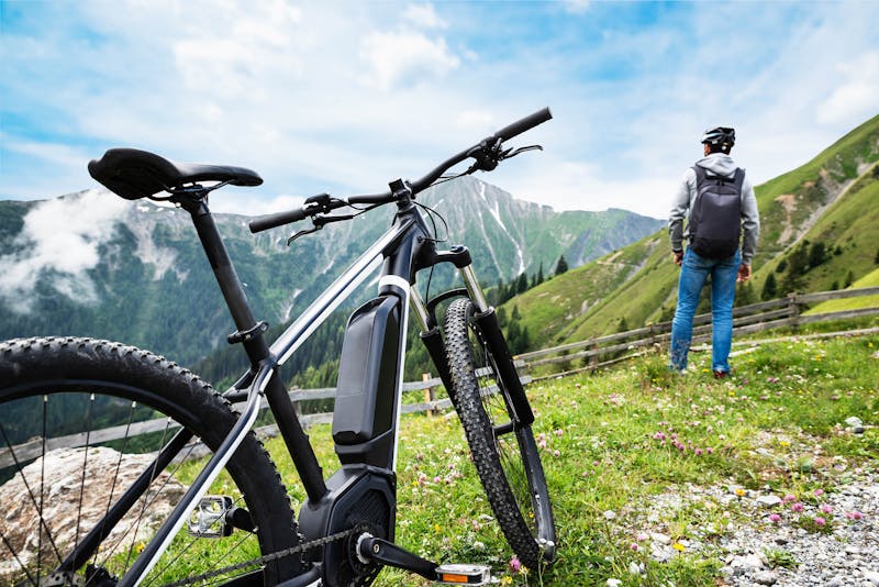 Met de e-bike in de bergen