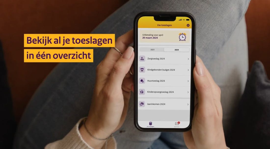 Zo werkt de Toeslagen-app van de overheid