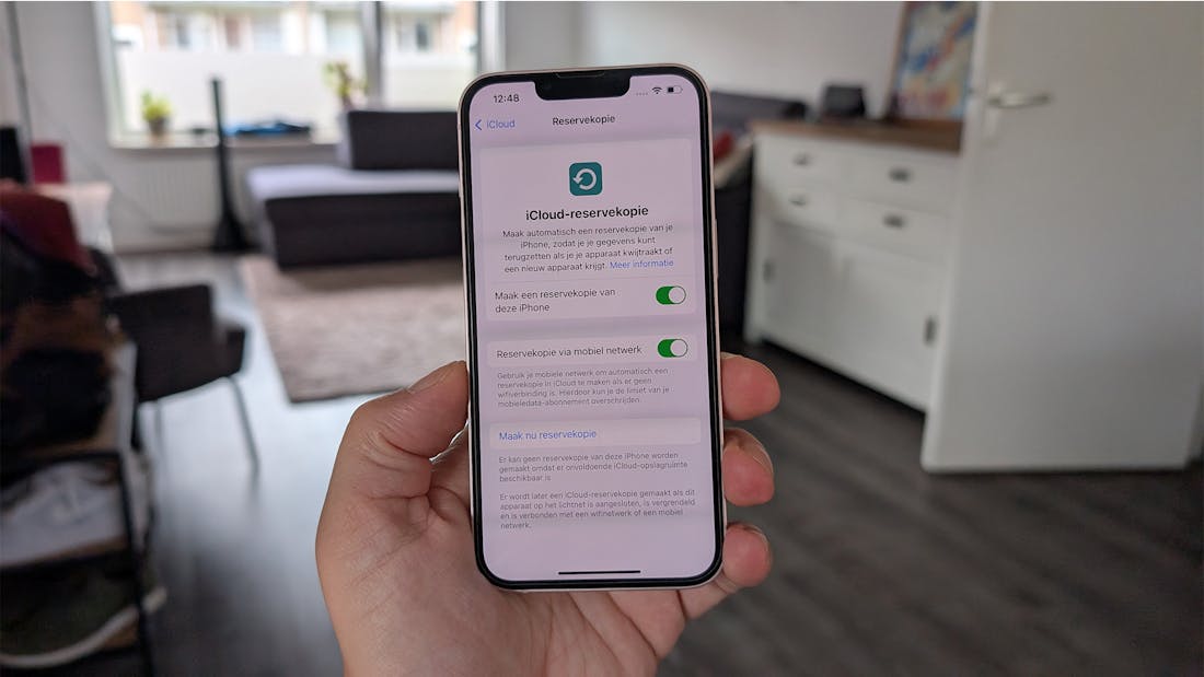 Zo maak je een back-up van je iPhone met iCloud en iTunes