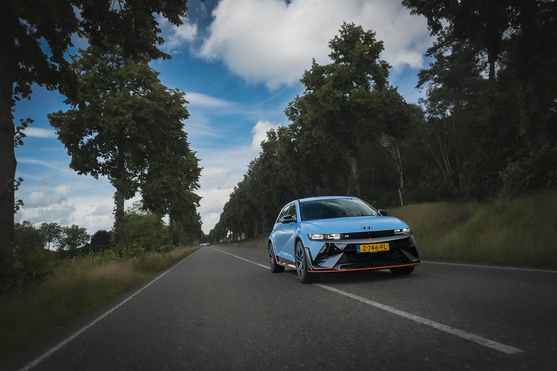 1000 km in de 650 pk sterke Hyundai IONIQ 5 N