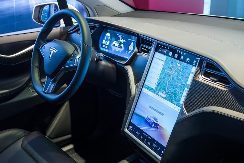 Tesla model X interieur