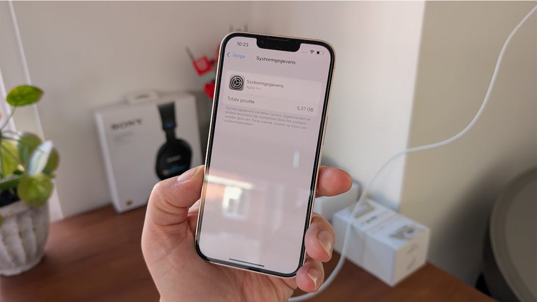 Systeemgegevens verwijderen op een iPhone doe je zo