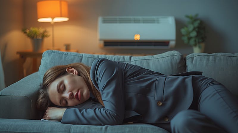 Airco in de woonkamer