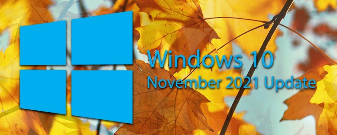 Windows 10 November 2021 Update nu te downloaden, minder updates gepland