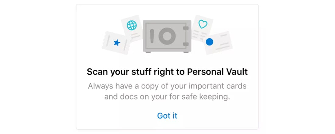 OneDrive-mappen extra te beveiligen met Personal Vault-functie