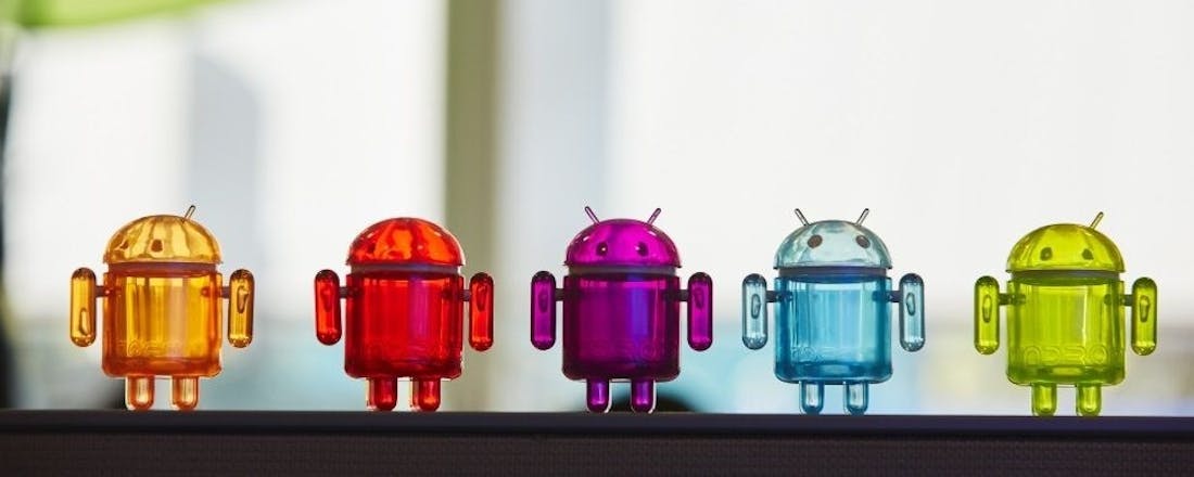 Google start uitrol zoekmachine- en browserkeuze-menu op Android