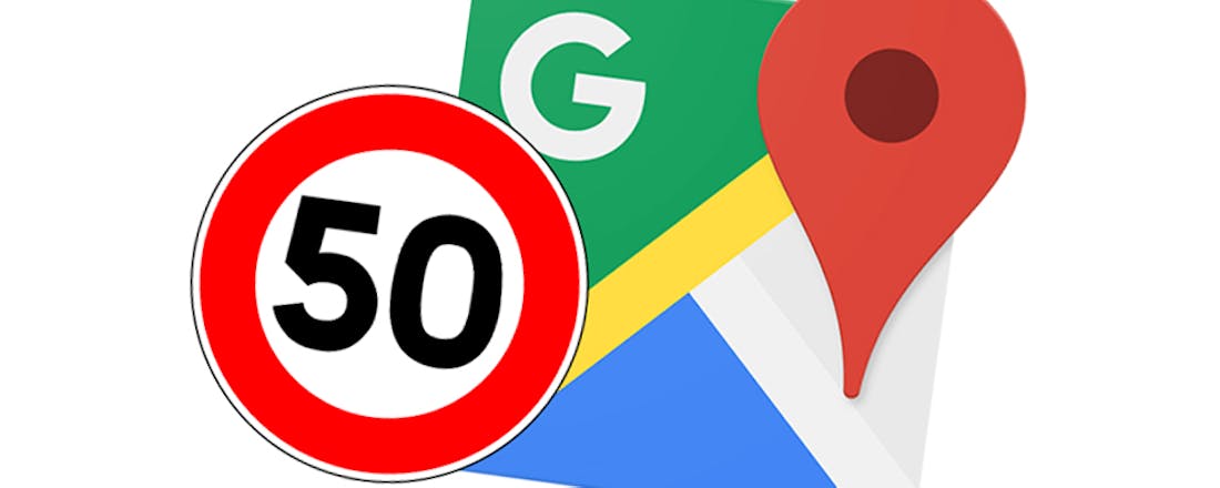Maximale snelheid en flitsers voortaan in Google Maps