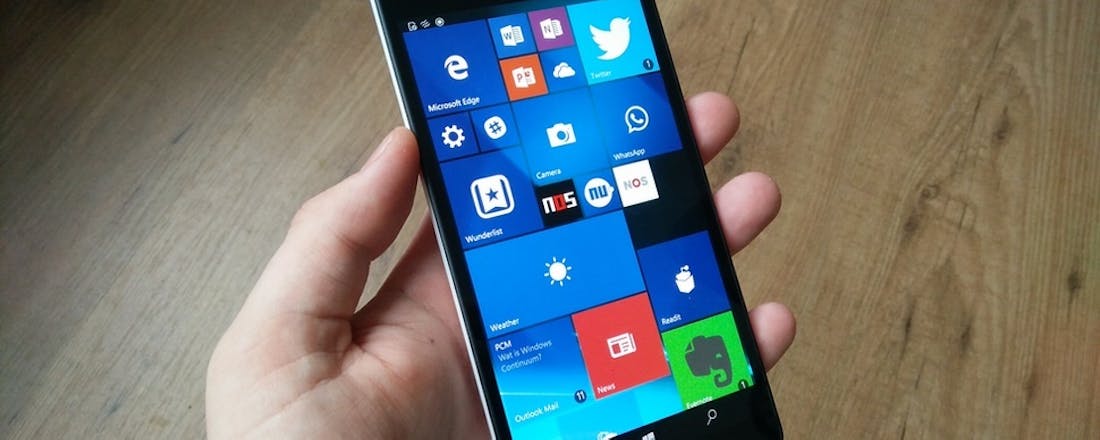 Microsoft rolt Creators Update uit voor Windows 10 Mobile