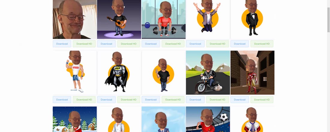 Image to cartoon – Karikatuur van een foto