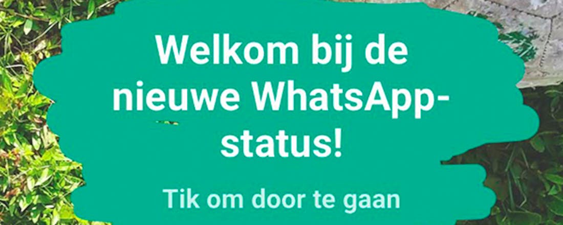 WhatsApp heeft nu ook een stories-functie