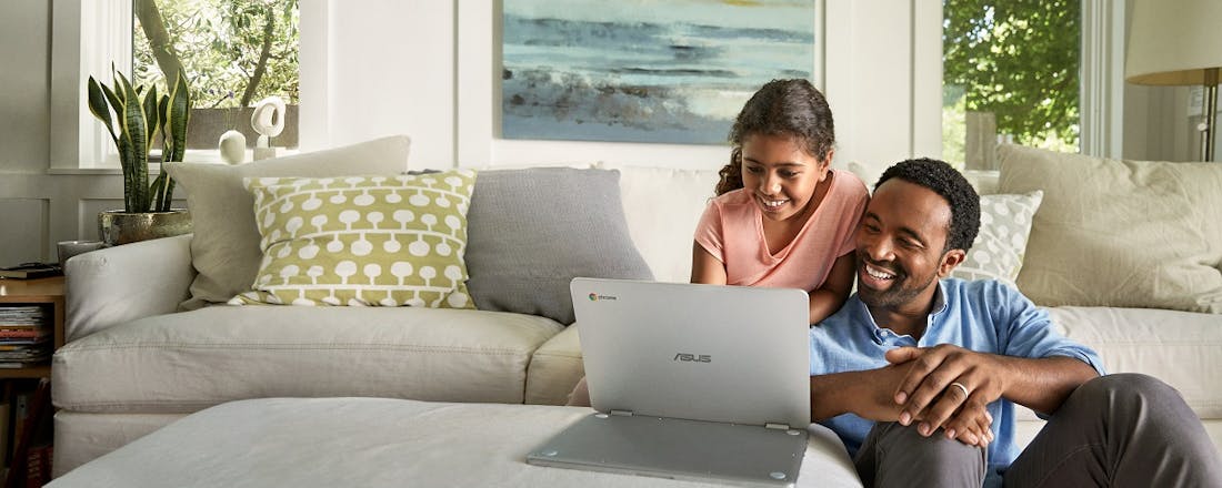 Zo gebruikt jouw gezin een Chromebook