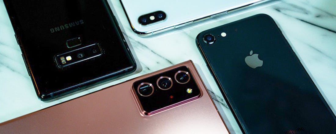 Smartphoneverkoop blijft tegenvallen door coronacrisis