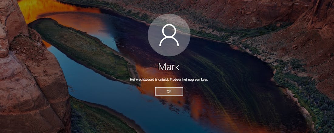 Zo breek je in Windows 10 in zonder wachtwoord