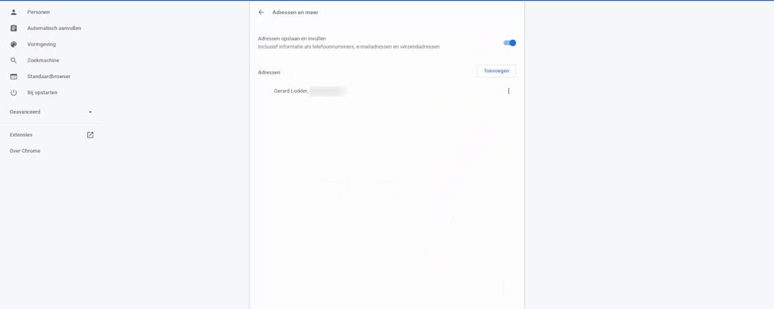 Auto-aanvullen in Edge en Chrome
