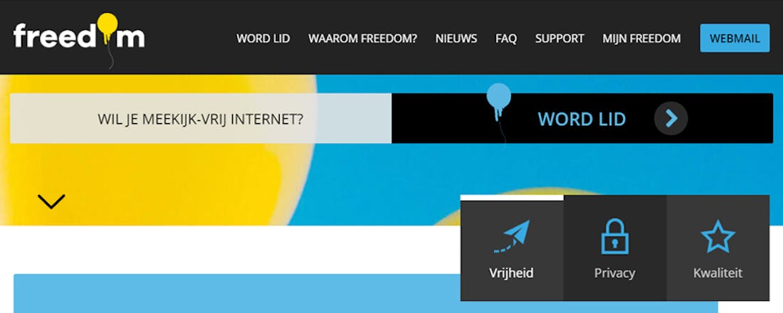 XS4All-aanhangers lanceren nieuwe provider: Freedom Internet