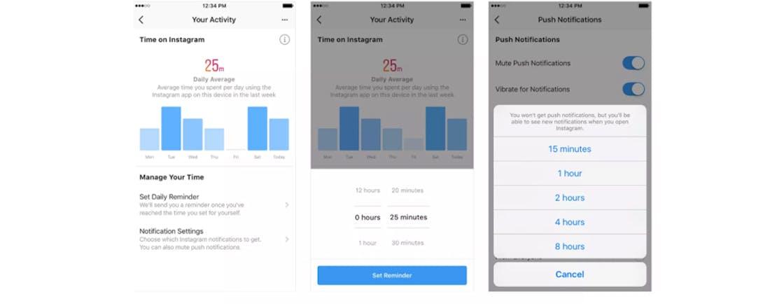 Besteed jij teveel tijd aan Instagram?