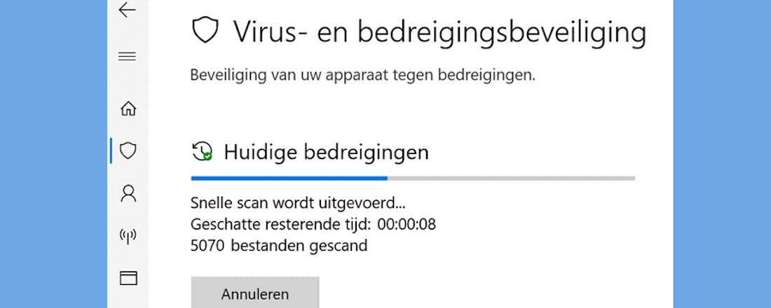 Windows Defender haalt topscore bij antivirus-vergelijker