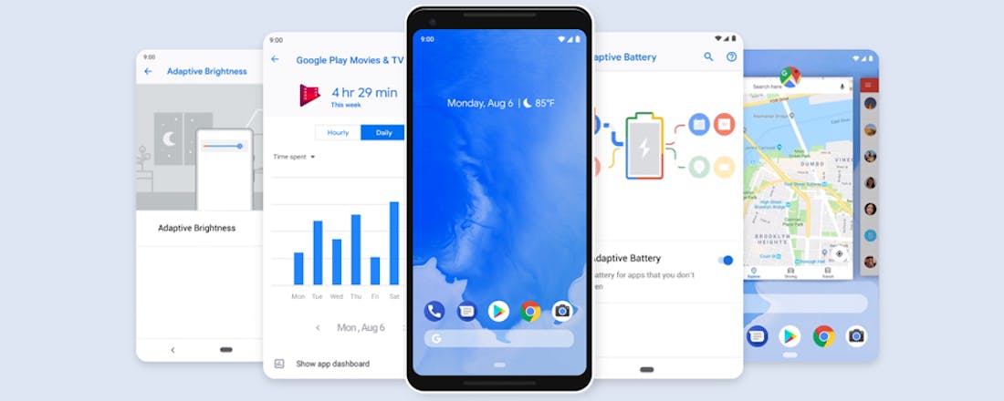 'Android 9.0 Pie na twee maanden nauwelijks te bekennen'