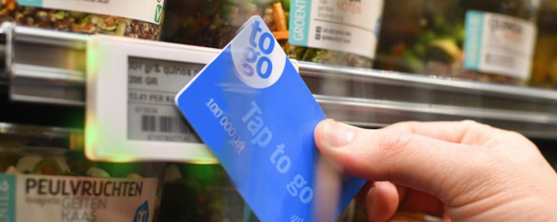 Kassaloos winkelen met smartphone bij Albert Heijn