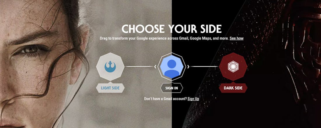 Google-apps met een Star Wars-tintje