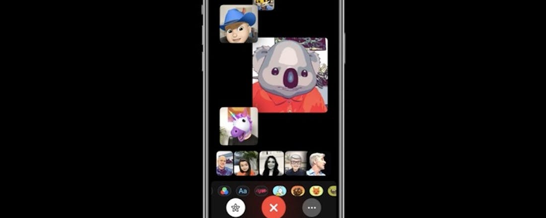 Group FaceTime in iOS 12
