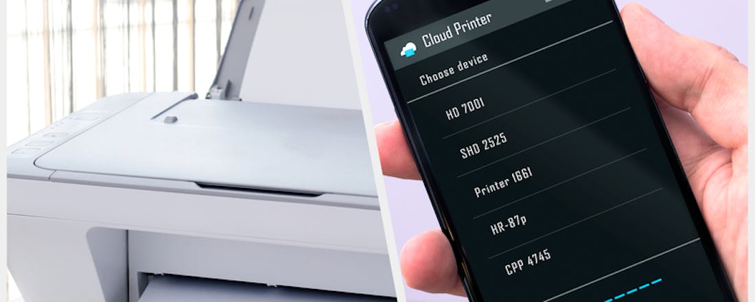 ADV: Zo print je vanaf je smartphone en tablet