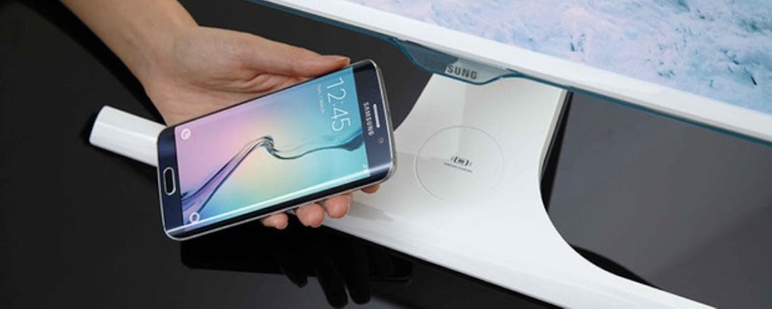Monitor van Samsung laadt je smartphone draadloos op