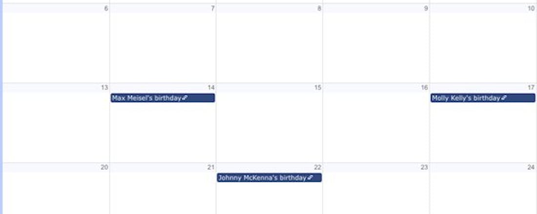 Hoe verwijder je verjaardagen uit je Google-agenda?