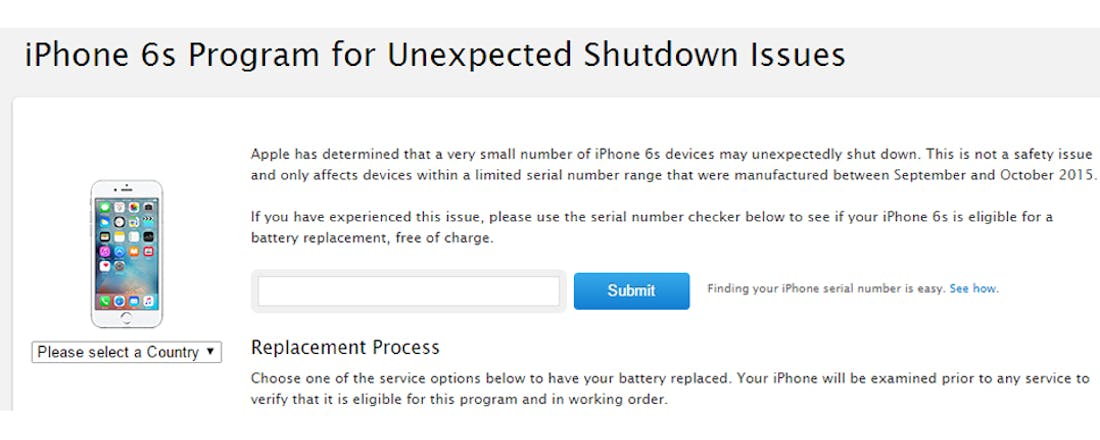 Check of je iPhone 6S-accu aan vervanging toe is