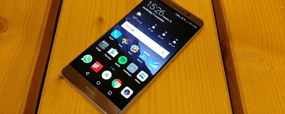 Huawei Mate 9 - prijzige topper heeft weinig concurrentie
