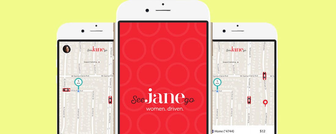 See Jane Go is taxi-app voor en door vrouwen