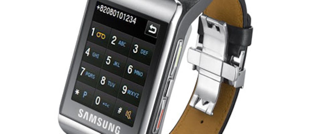 Samsung komt met dunste telefoonhorloge
